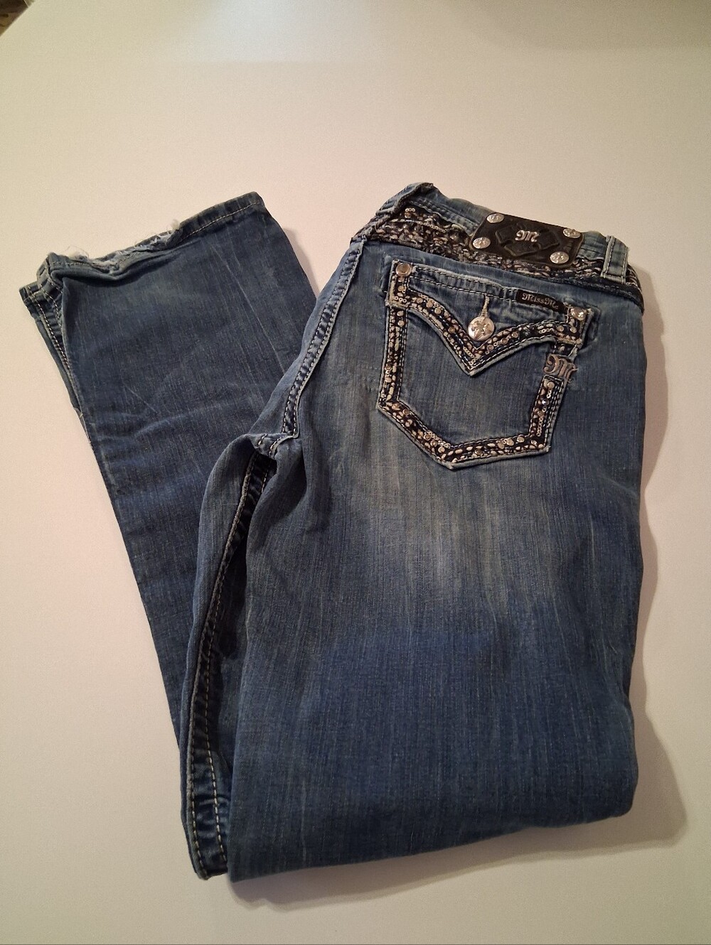 Miss Me Jeans 29 Mid-rise Boot